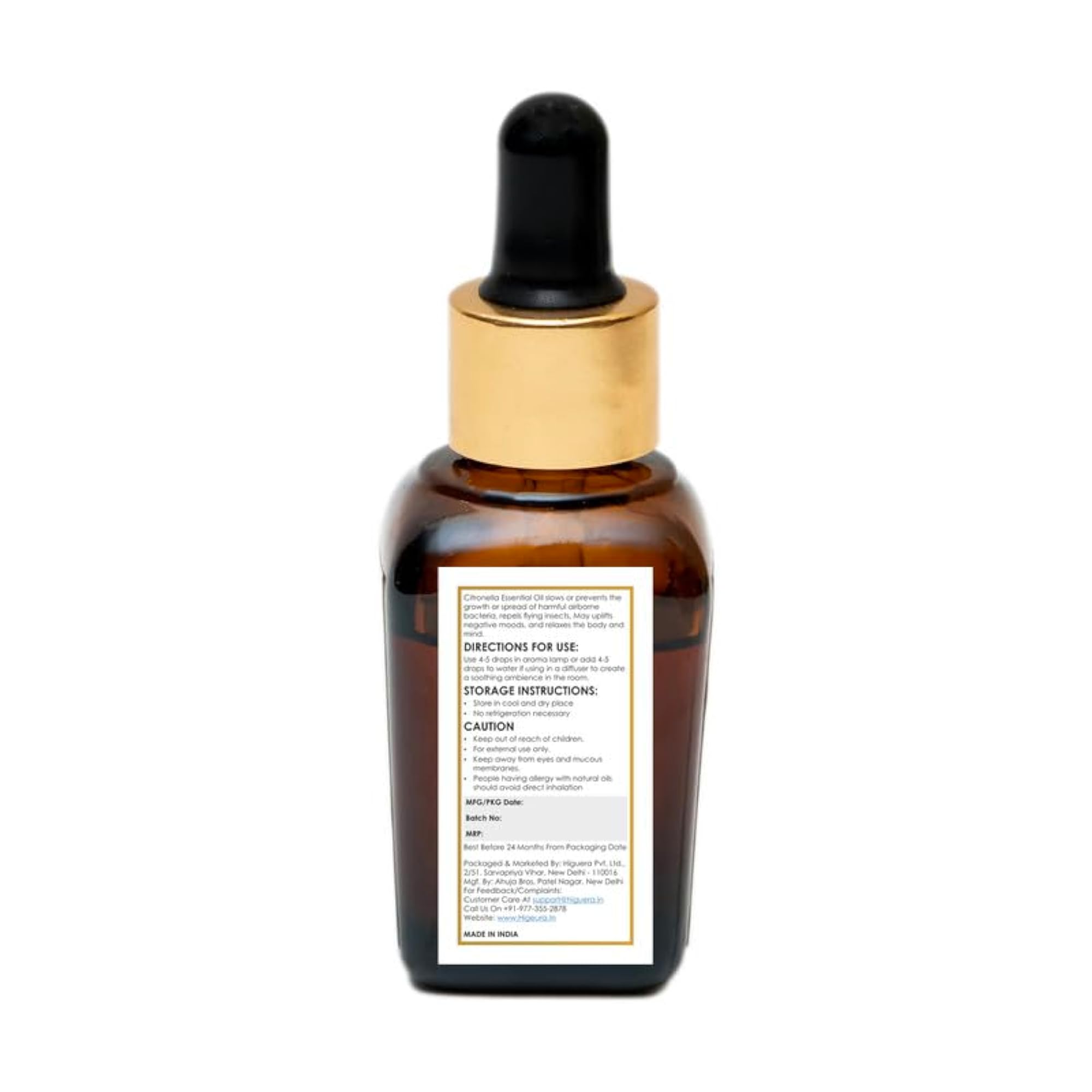 Higuera Essential Fragrance for Diffusers, 100% Pure
